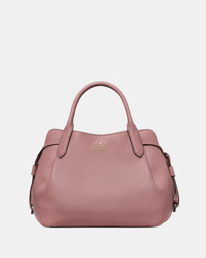 Dumpling Satchel Bag Dusk Rose