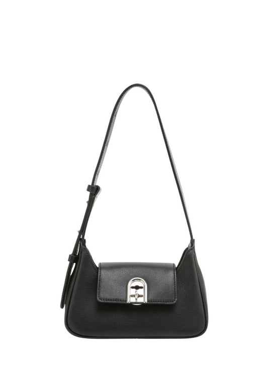 La Porte Mini Shoulder Met Black SS
