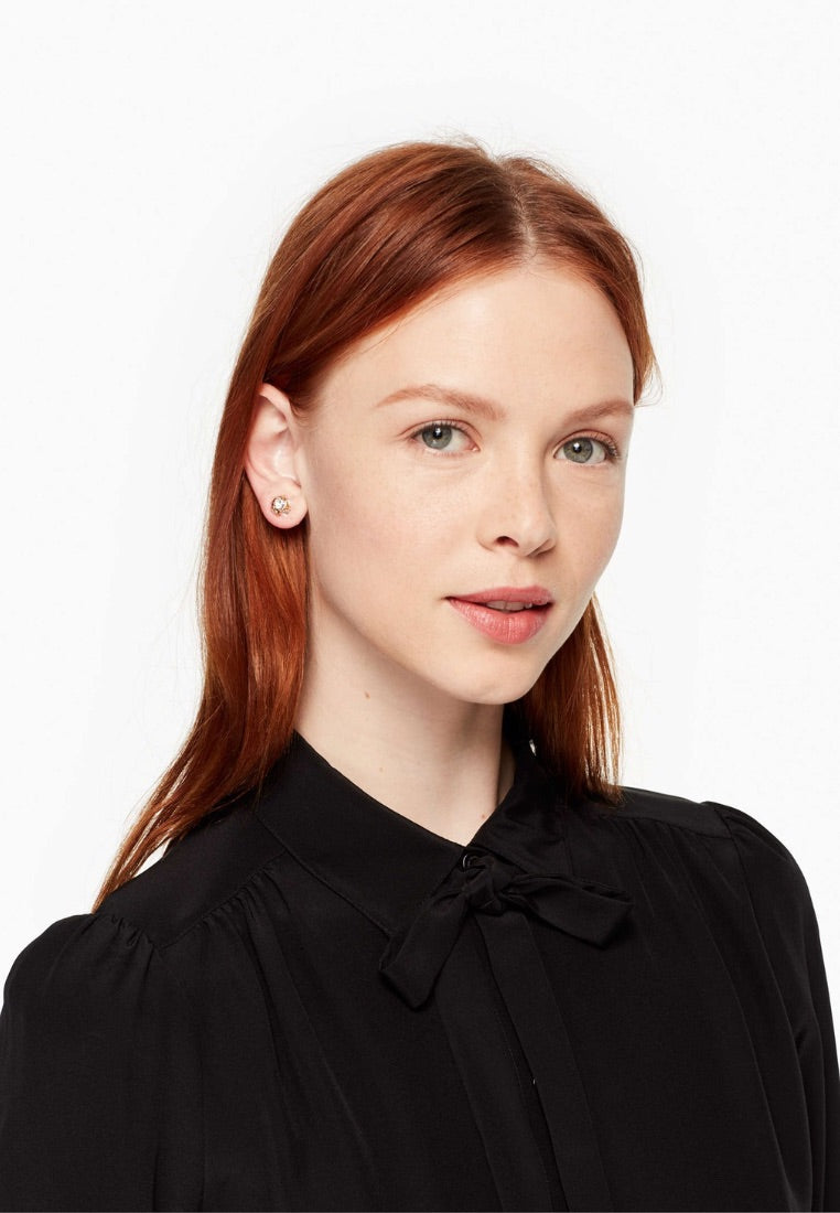 Lady Marmalade Studs Clear Gold