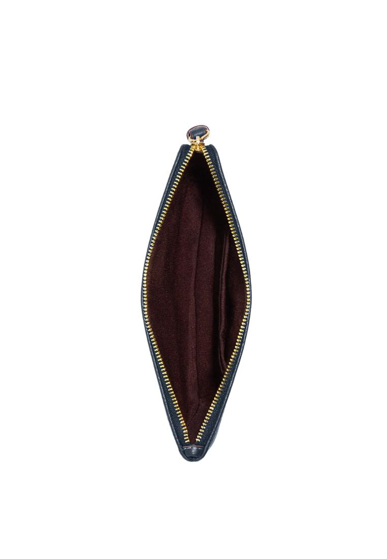 Large Corner Zip With Coach Denim