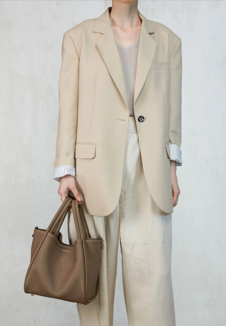 Large Song Bag - Taupe