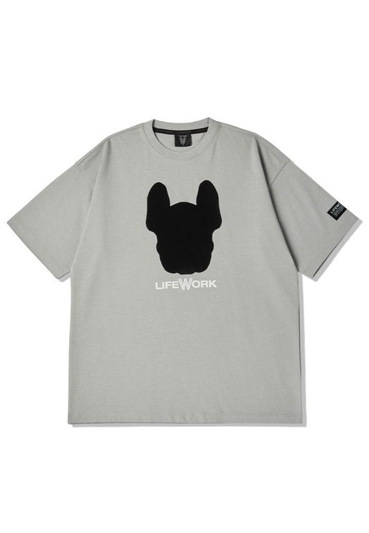 Lava Big Radog T-Shirt Light Grey