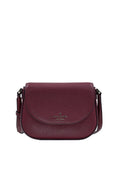 Leila Mini Flap Crossbody Deep Berry