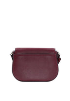Leila Mini Flap Crossbody Deep Berry