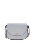 Leila Mini Flap Crossbody Quill Grey