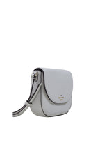 Leila Mini Flap Crossbody Quill Grey
