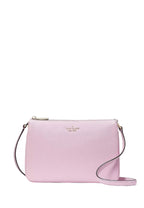 Leila Triple Gusset Crossbody Quartz Pink