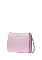Leila Triple Gusset Crossbody Quartz Pink