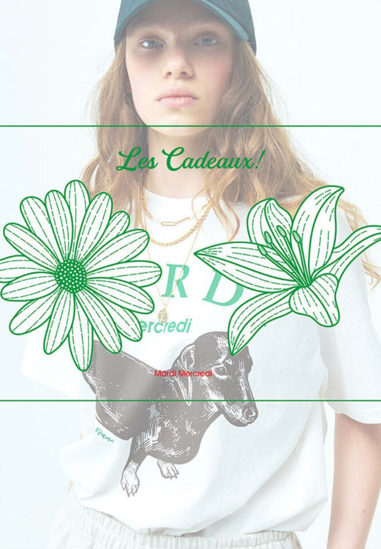 LES CADEAUX Mardi Mercredi (6 Colors)-Ddanji Ivory