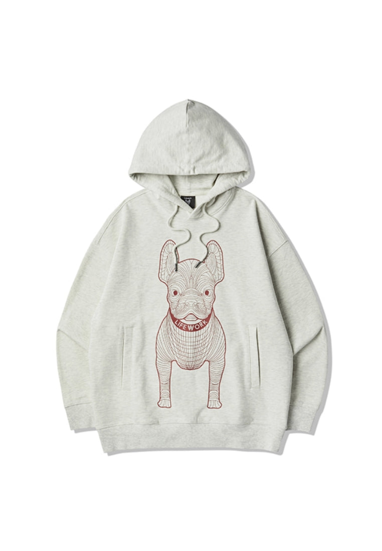 Big Radog Hoodie Oatmeal