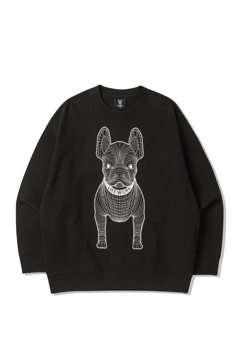 Big Radog Sweatshirt Jet Black