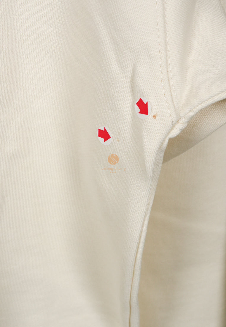 [DEFECT SALE 138] Big Radog Sweatshirt Ivory L