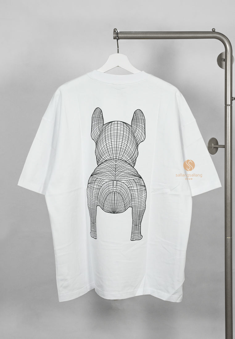 [DEFECT SALE 210] Big Radog T-Shirt White - XL