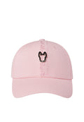 Logo Accent Cotton Baseball Cap Light Pink