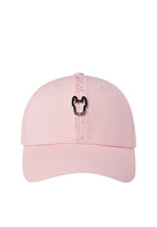 Logo Accent Cotton Baseball Cap Light Pink