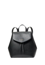 Lizzie Medium Flap Backpack Black
