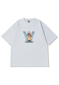 Logo Snapback Hipdog T-Shirt White
