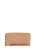 Long Zip Around Wallet Gold Taupe