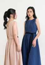 [MADE] Long Strap Dress Beige