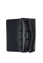 Lourdes Crossbody with Wristlet Strap Black