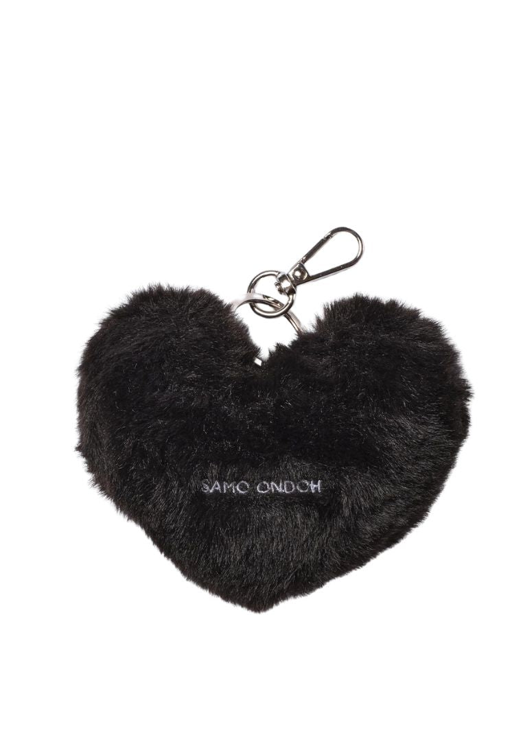 Loveyom Keychain Eco Fur Black