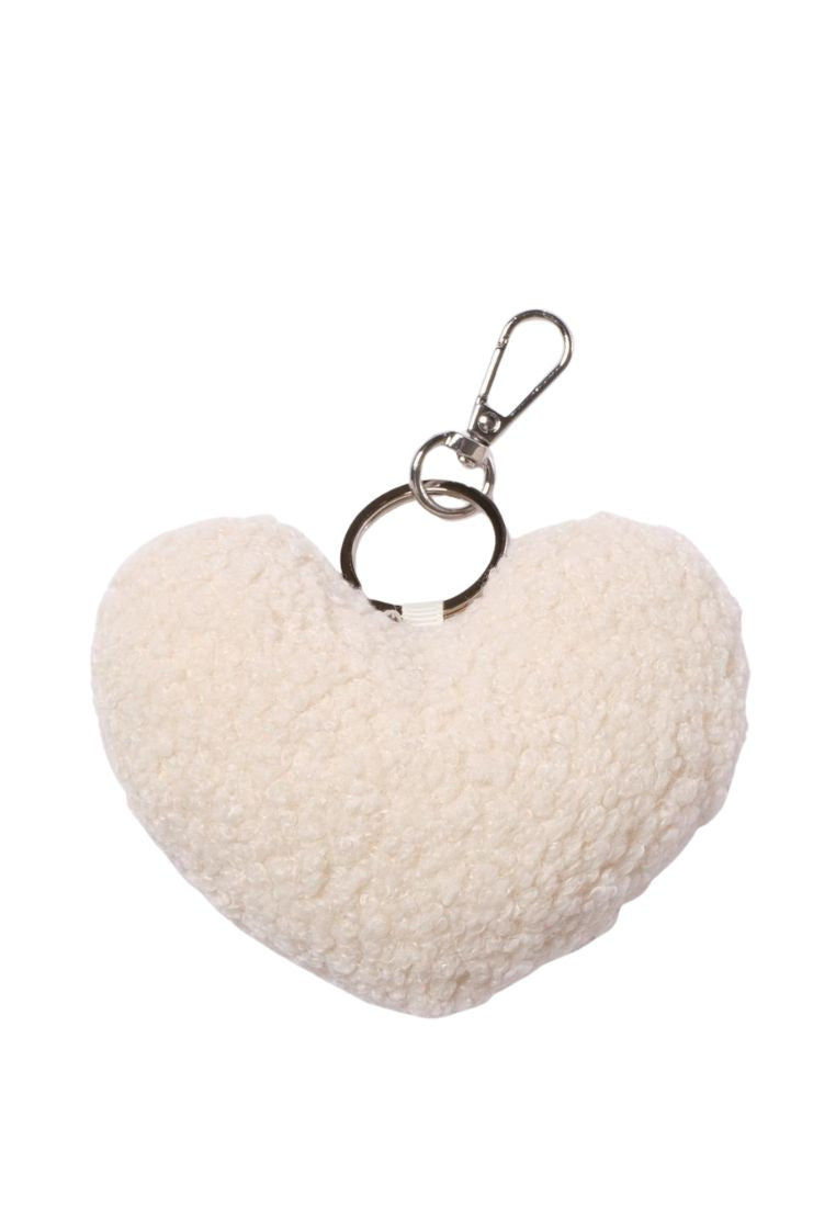 Loveyom Keychain Eco Shearling Ivory
