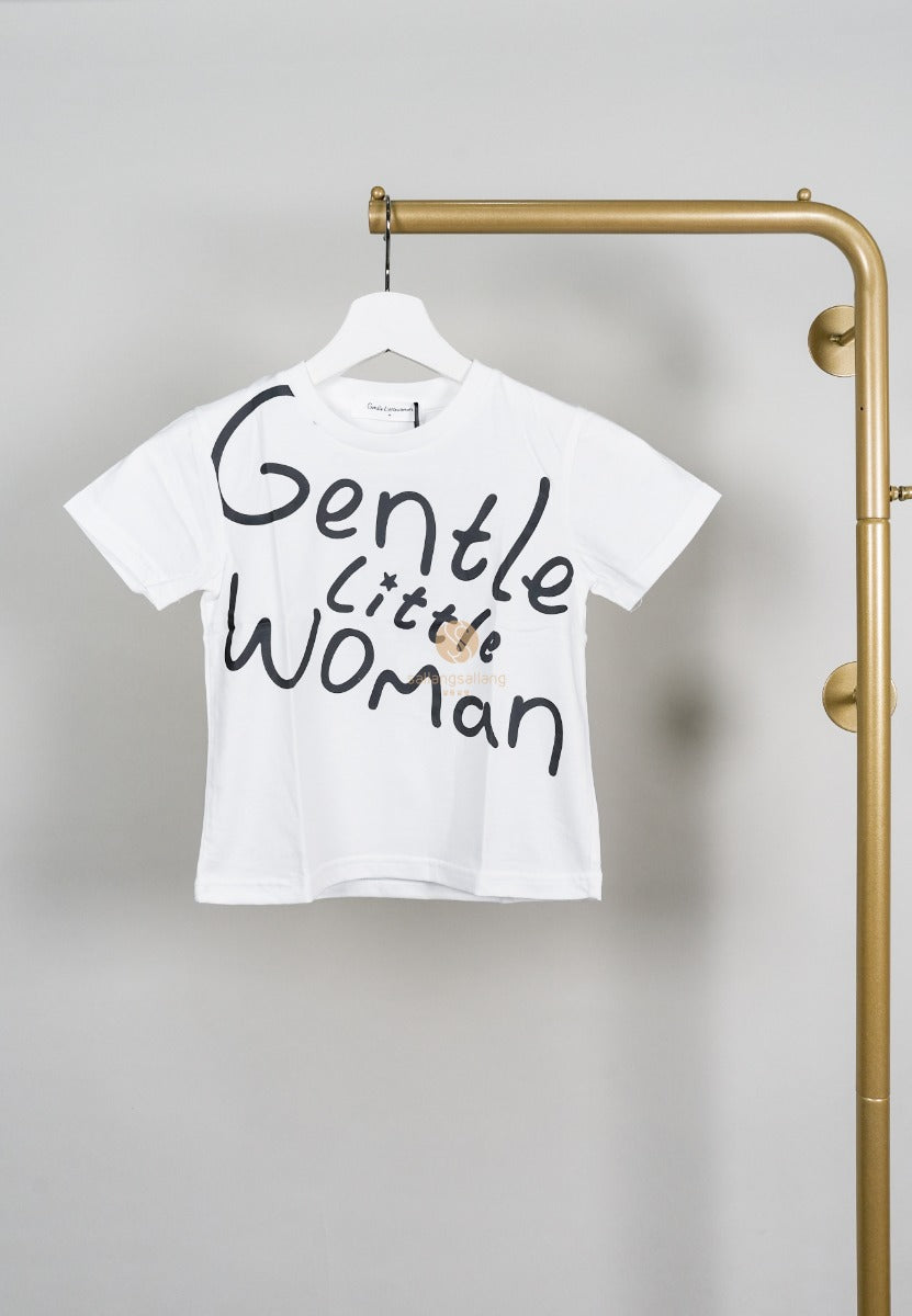 [DEFECT SALE 16] [Gentle Little Woman] T-SHIRT White-M