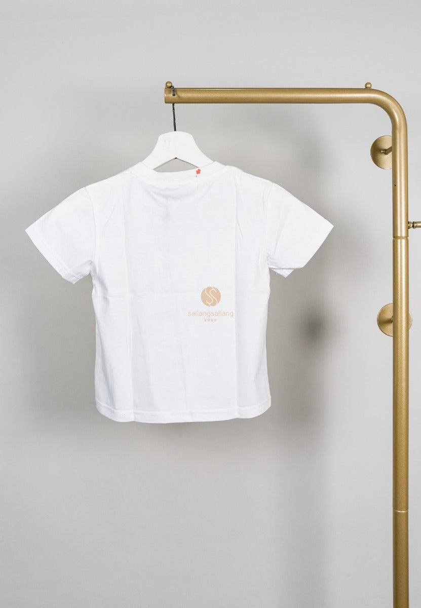 [DEFECT SALE 16] [Gentle Little Woman] T-SHIRT White-M