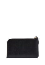 Lucy Small L-zip Wristlet Black