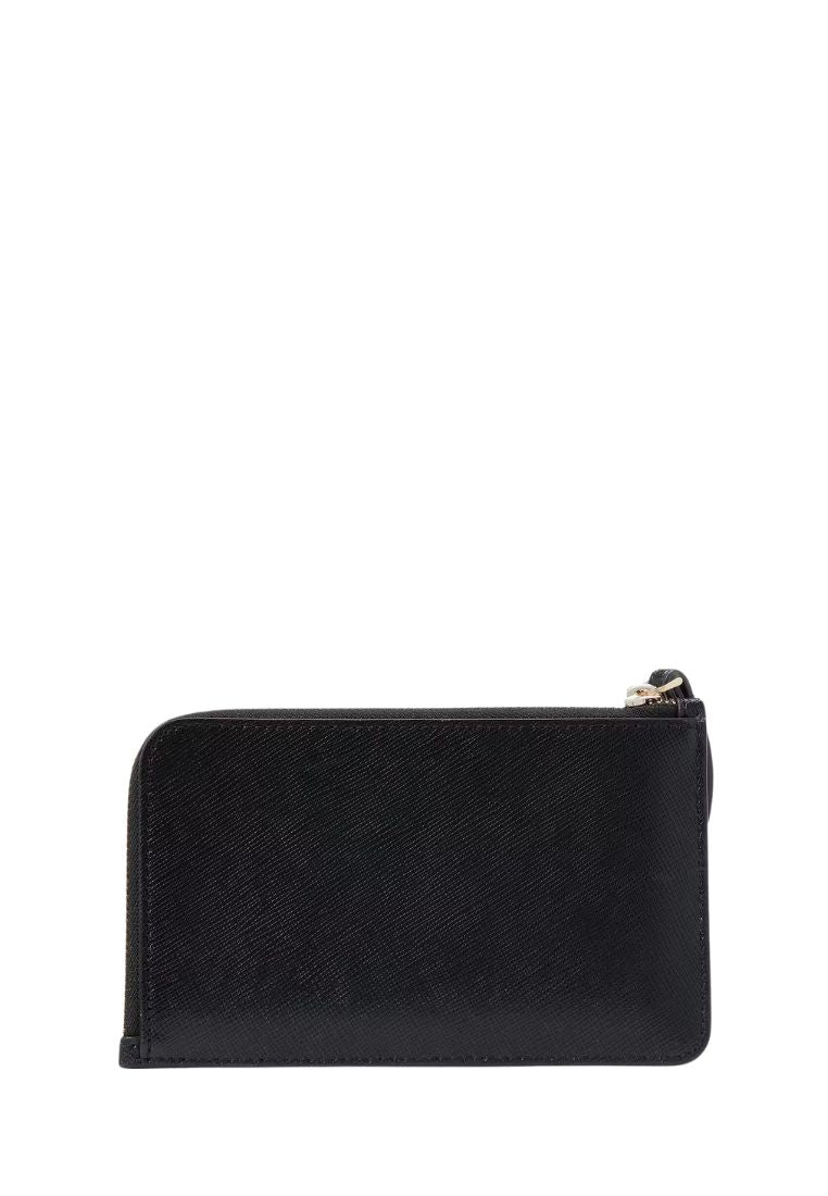 Lucy Small L-zip Wristlet Black