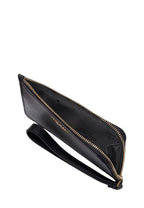 Lucy Small L-zip Wristlet Black