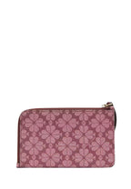 Lucy Small L-zip Wristlet Grenache Multi