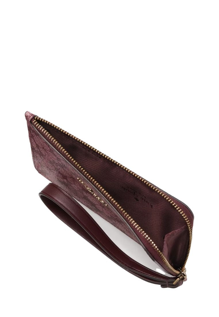 Lucy Small L-zip Wristlet Grenache Multi