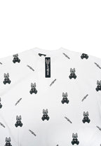 Monogram Glasses Radog Tee White
