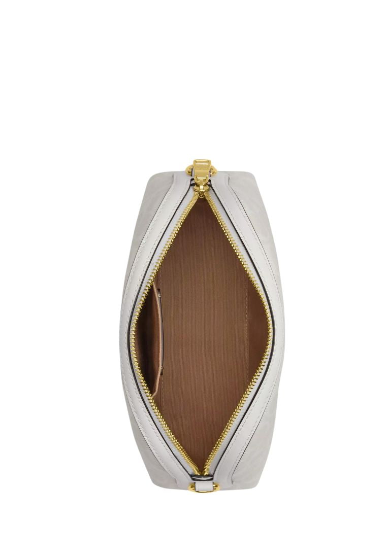 Madi Crossbody In Signature Canvas Glacier White