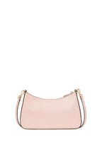 Madison Saffiano Leather Convertible Crossbody Conch Pink