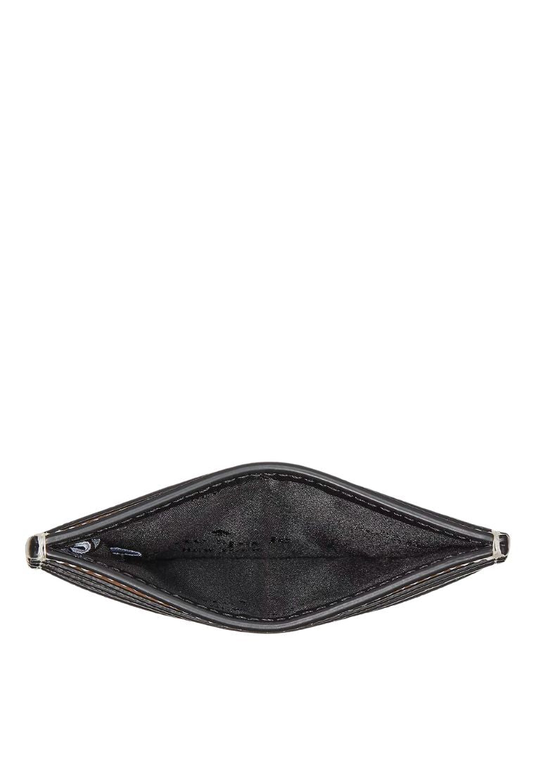 Madison Small Slim Card Holder Platinum Grey Multi