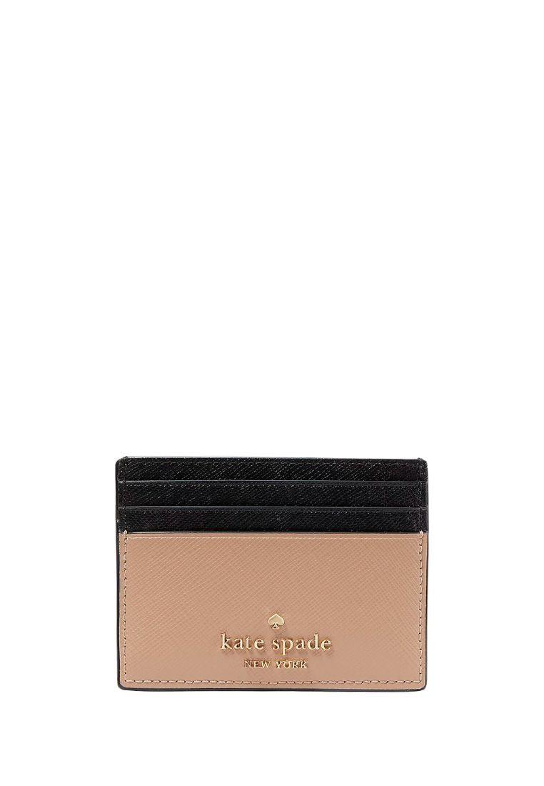 Madison Small Slim Card Holder Toasted Hazelnut Multi