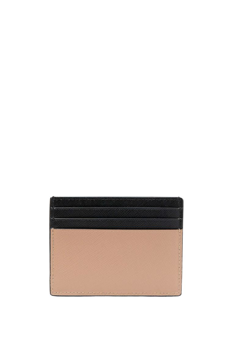 Madison Small Slim Card Holder Toasted Hazelnut Multi