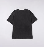 Maison De Rola Embroidery Pigment Loose Fit T-Shirt Charcoal