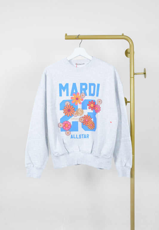 [DEFECT SALE 142] Sweatshirt Numero 23 Heather Sky