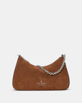 Margot Suede Medium Convertible Crossbody Warm Gingerbread