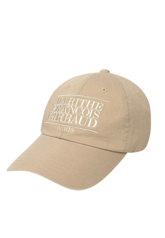Classic Logo Cap Beige