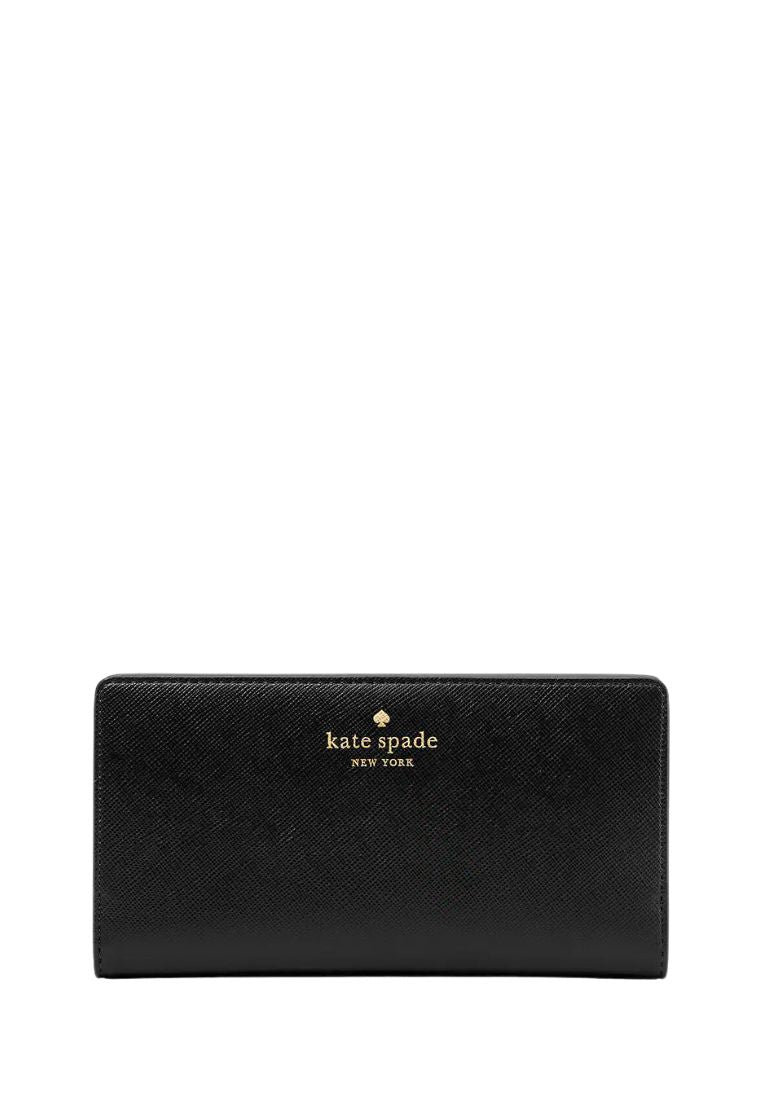 Marlee Large Slim Bifold Wallet Black