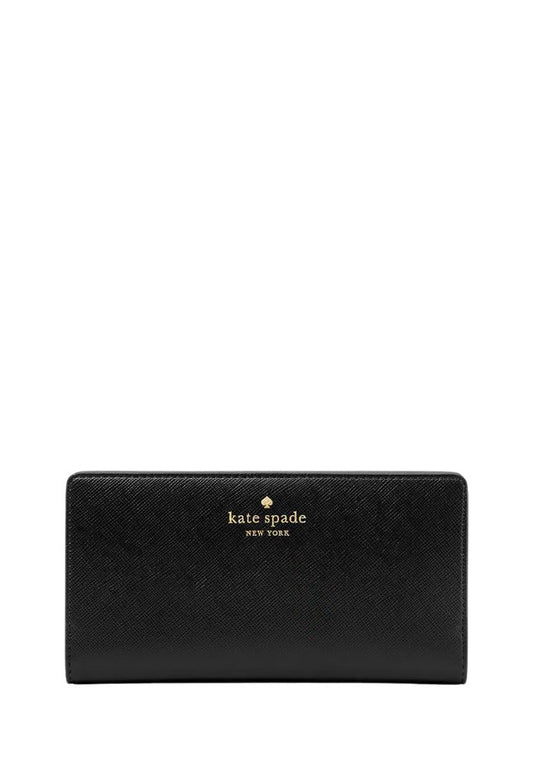 Marlee Large Slim Bifold Wallet Black