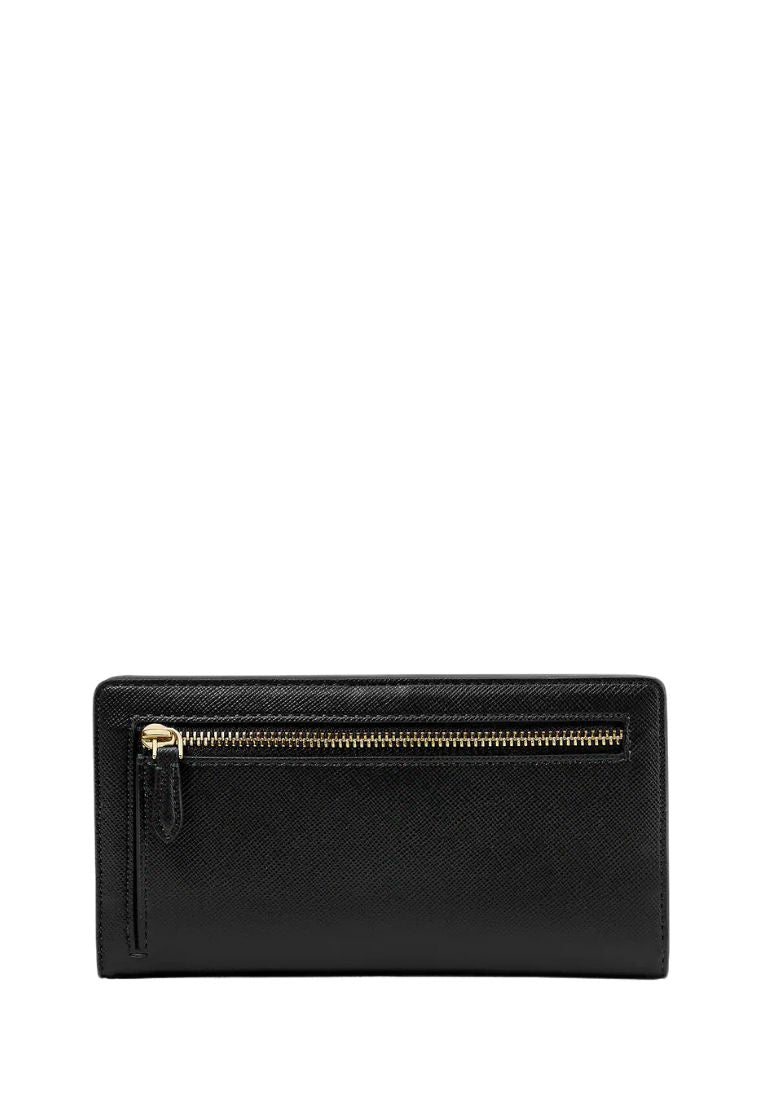 Marlee Large Slim Bifold Wallet Black