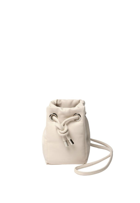 Marshmellow Bag Mini Lambskin Cream