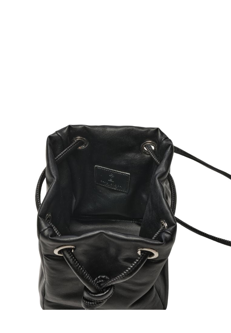 Marshmellow Bag S Lambskin Black