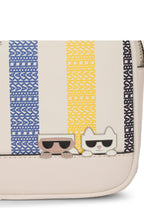 Maybelle Camera Crossbody White Multi