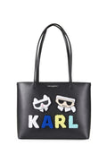 Maybelle Chenille Appliqué Tote Black Multi